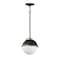 Maxim Lighting Duke 10 Single Pendant 12411SWBKWBR - alternate 1
